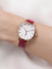 Radley Ladies Pink 25th Coronation Anniversary - Camden Collection Open Shoulder Dark Rose Watch RY21646 - Image 2 of 4