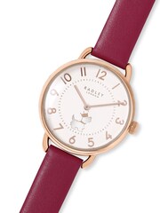Radley Ladies Pink 25th Coronation Anniversary - Camden Collection Open Shoulder Dark Rose Watch RY21646 - Image 3 of 4