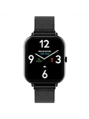 Reflex Active Series 23 Black Mesh Smart Calling Watch - Image 2 of 7
