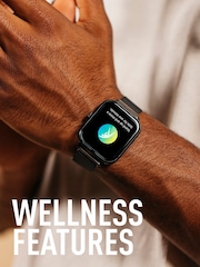 Reflex Active Series 23 Black Mesh Smart Calling Watch - Image 3 of 7