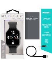 Reflex Active Series 23 Black Mesh Smart Calling Watch - Image 6 of 7