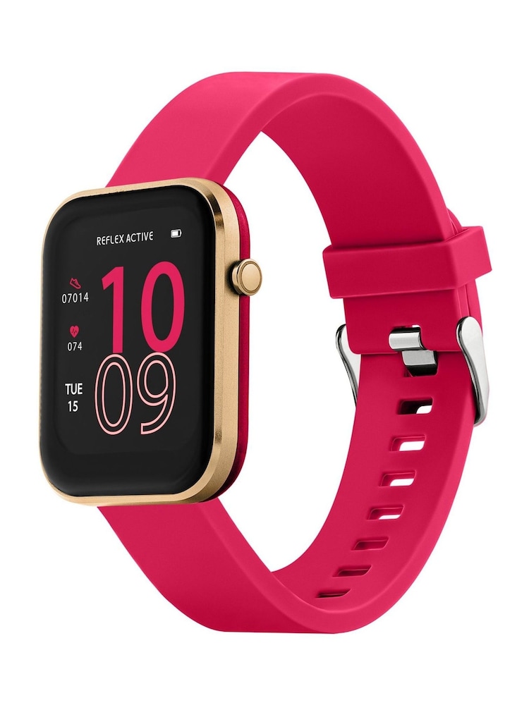 Reflex Active Pink Series 12 Strap Smart Watch - Image 2 of 7