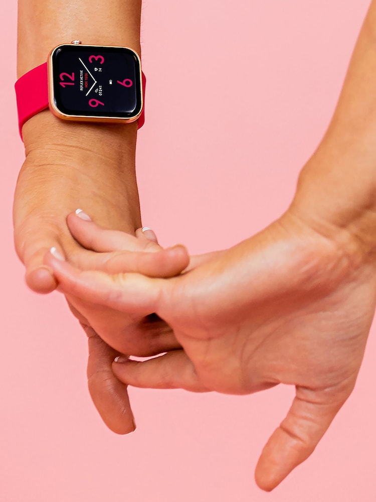 Reflex Active Pink Series 12 Strap Smart Watch - Image 3 of 7