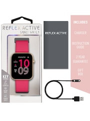 Reflex Active Pink Series 12 Strap Smart Watch - Image 5 of 7