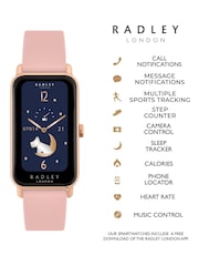 Radley Ladies Pink Series 21 Smart Rose Cobweb Lozenge Watch RYS21-2150 - Image 4 of 6