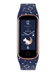 Radley Ladies Pink Series 8 Casis and Navy Prinnted Silicone Strap Smart Watch Set RYS08-2140-SET - Image 3 of 6