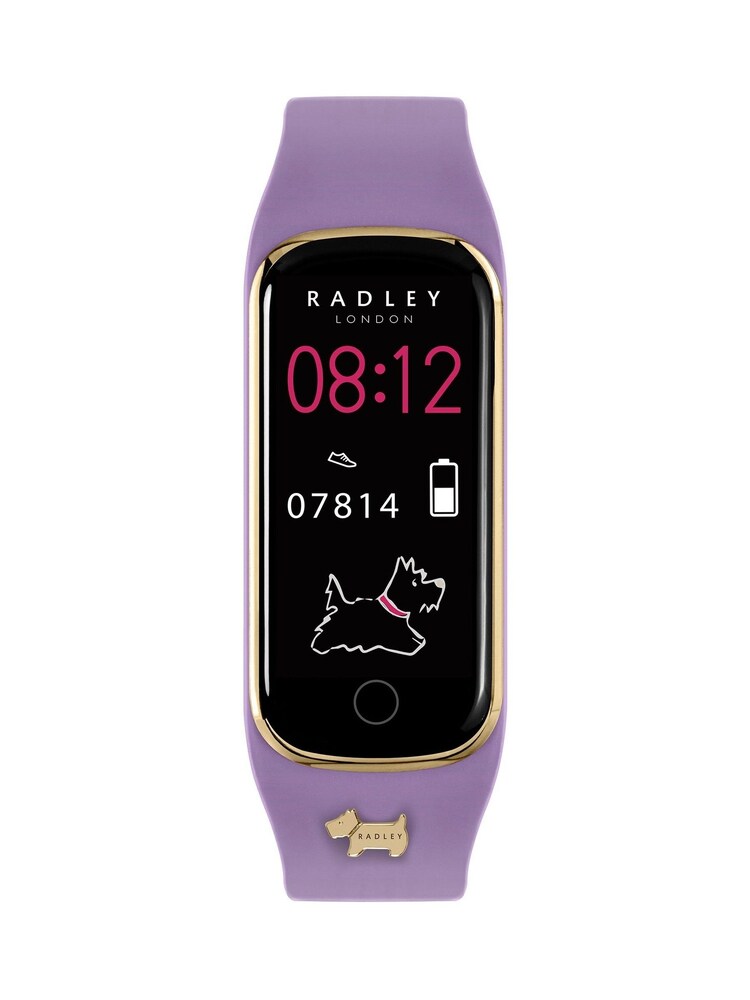 Radley Ladies Purple Series 8 Amethyst Silicone Strap Smart Watch RYS08-2136 - Image 2 of 6