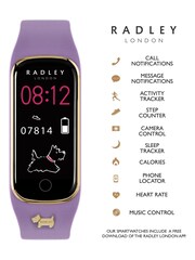 Radley Ladies Purple Series 8 Amethyst Silicone Strap Smart Watch RYS08-2136 - Image 3 of 6