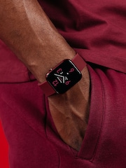 Reflex Active Red Series 12 Berry Strap Smart Watch - Image 4 of 6