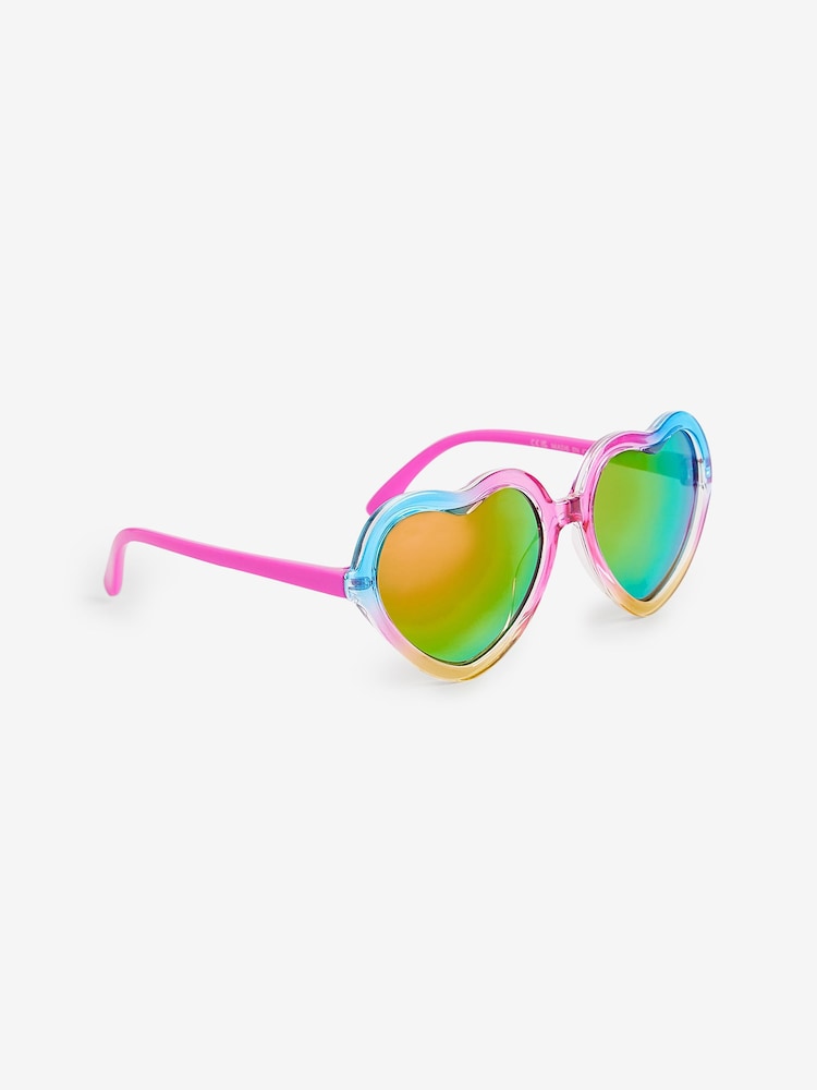 Regenboog - Zonnebril met hart - Image 1 of 4