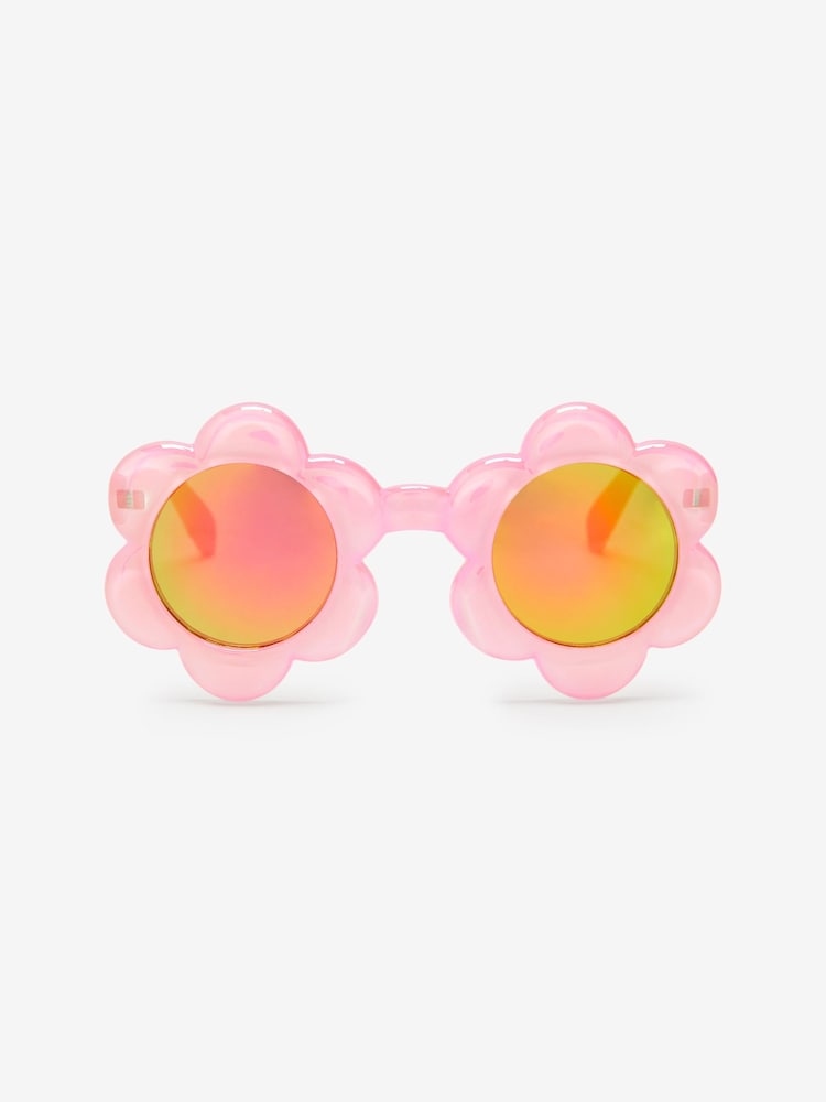 Pink Flower Sunglasses - Image 2 of 3