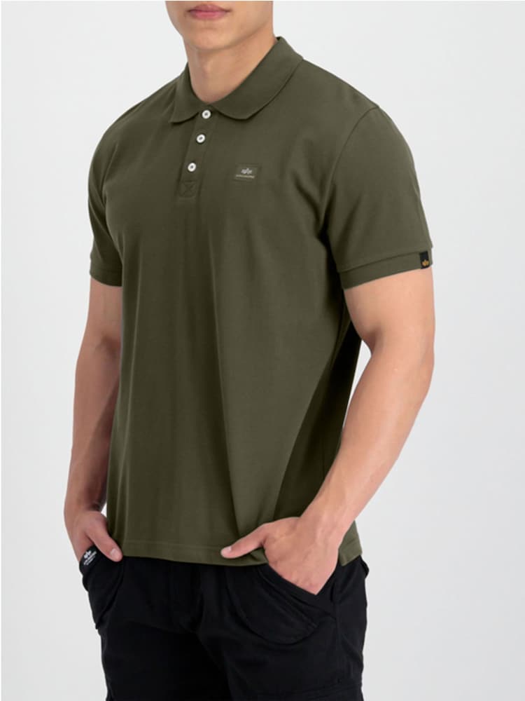 Alpha Industries X-Fit 100% Cotton Polo Shirt - Image 1 of 3