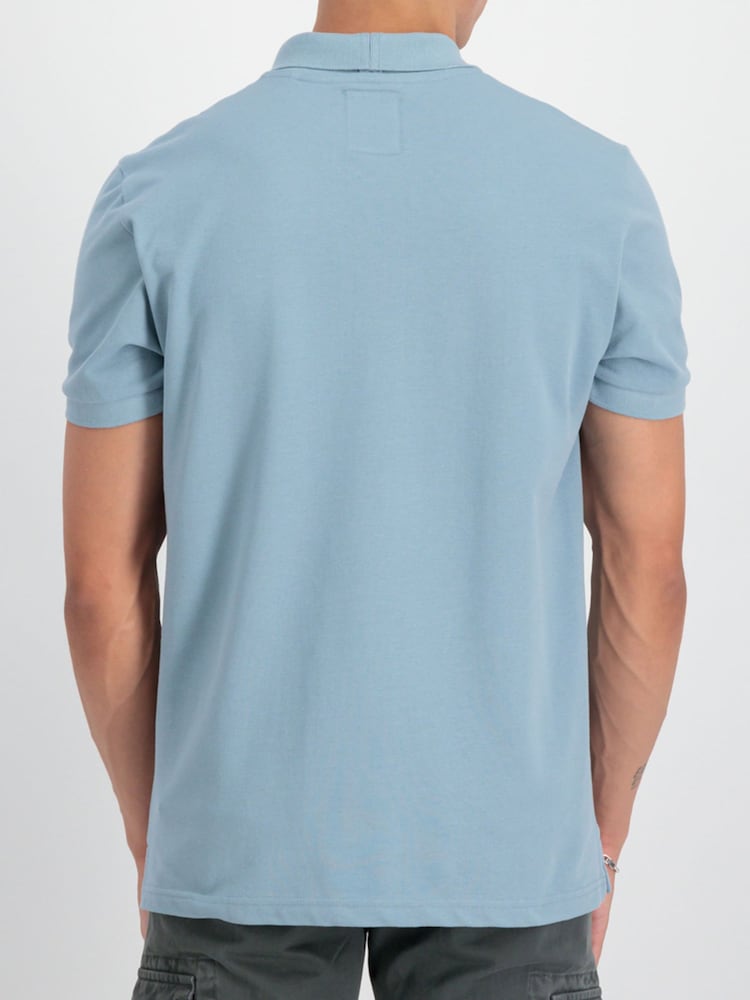 Alpha Industries X-Fit 100% Cotton Polo Shirt - Image 2 of 5 Alpha Industries X-Fit 100% Cotton Polo Shirt - Image 2 of 5