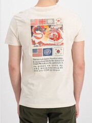Alpha Industries 100% Cotton USN Blood Chit T-Shirt - Image 2 of 4