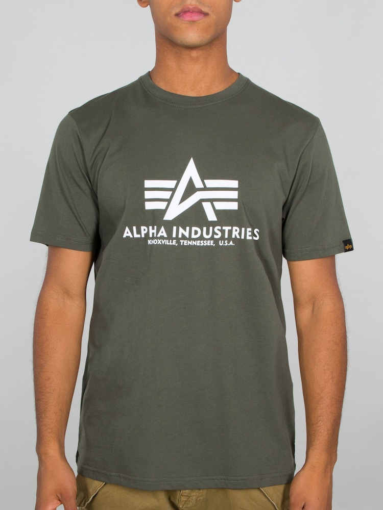 Alpha Industries Logo 100% Cotton T-Shirt - Image 1 of 5