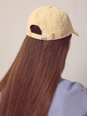 Washed Yellow Cap - Image 3 of 6