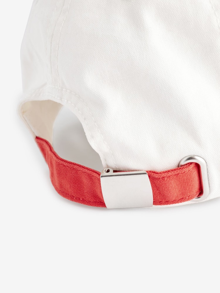 White/Navy England Cap - Image 5 of 5