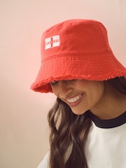 Red England Bucket Hat - Image 3 of 4