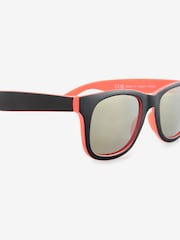 Negro/naranja - Gafas de sol con diseño preppy - Imagen 3 de 3