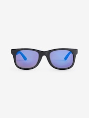 Cobalt Blue/Black Preppy Sunglasses - Image 2 of 3
