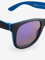 Cobalt Blue/Black Preppy Sunglasses - Image 3 of 3