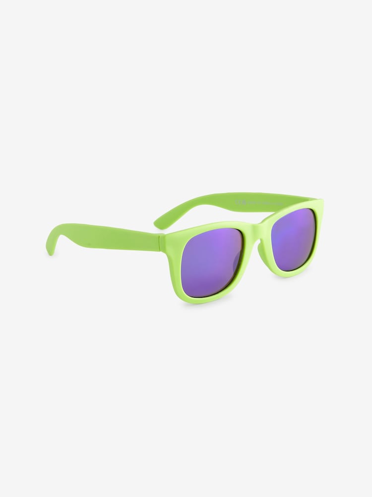 Limettengrün - Sonnenbrille im Preppy-Style - Bild 1 von 3