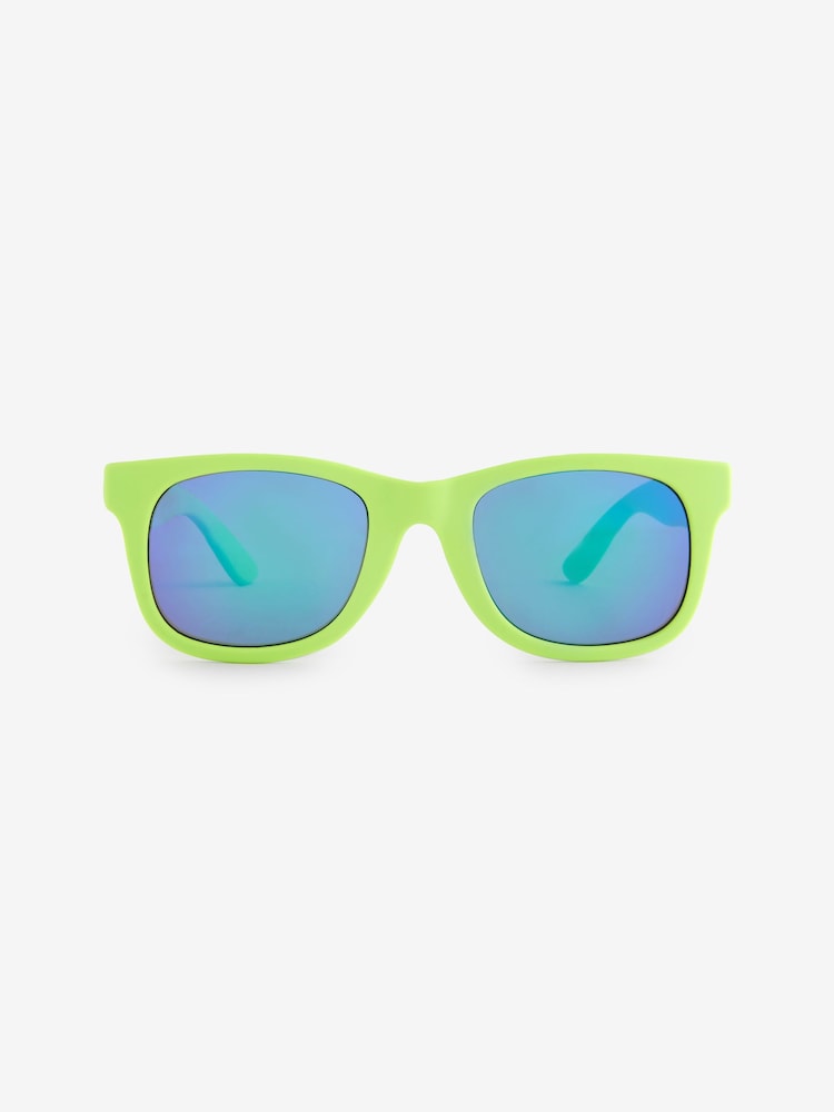 Limettengrün - Sonnenbrille im Preppy-Style - Bild 2 von 3