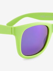 Limettengrün - Sonnenbrille im Preppy-Style - Bild 3 von 3