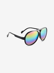 Negro/arcoíris - Gafas de sol de estilo - Imagen 1 de 3