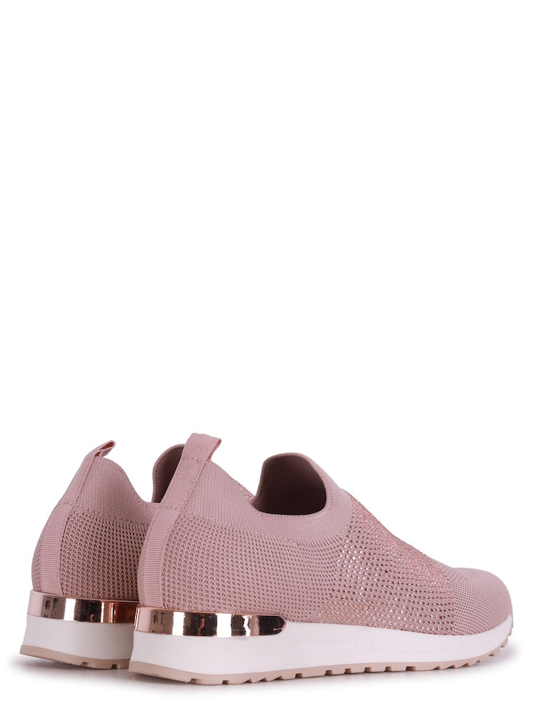 Pink - Linzi Storme Turnschuhe mit Strassverzierung - Bild 4 von 4 Pink - Linzi Storme Turnschuhe mit Strassverzierung - Bild 4 von 4