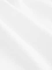 White Linen Blend Puff Sleeve Mini Dress - Image 6 of 6