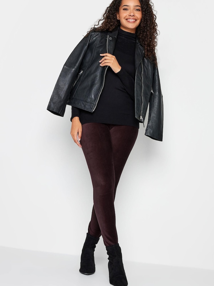 M&Co Purple Cord Leggings - Image 2 of 4