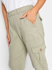 M&Co Sage Green Cargo Trousers - Image 4 of 4