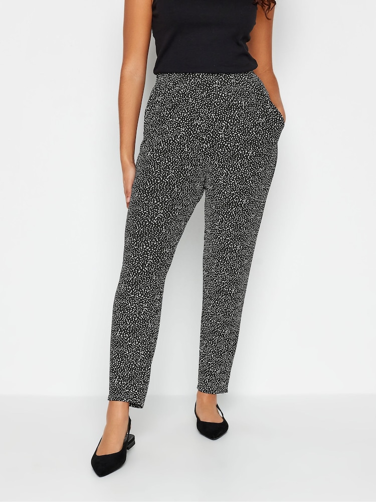 M&Co Black Jersey Harem Trousers - Image 1 of 5