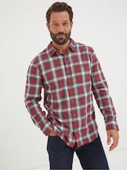FatFace Red Nevis Check Shirt - Image 1 of 5