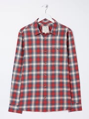 FatFace Red Nevis Check Shirt - Image 5 of 5