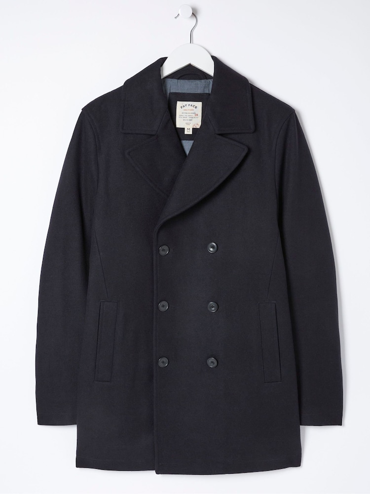 FatFace Blue Wool Peacoat - Image 1 of 1