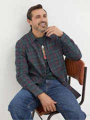 FatFace Green Nevis Check Shirt - Image 1 of 5
