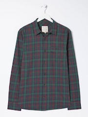 FatFace Green Nevis Check Shirt - Image 4 of 5