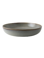 Dutch Rose Set of 4 Grey Sapphire Pasta Plates - Image 3 of 4