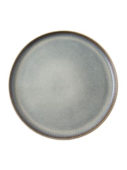 Dutch Rose Grey Dutch Rose Sapphire 28cm Dinner Plates Set of 4 - Image 3 of 4