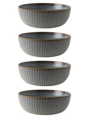 Dutch Rose Grey Sapphire Set of 4 Bowls - Image 1 of 3