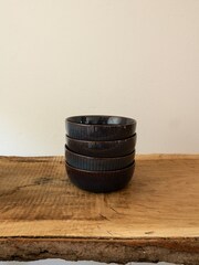Dutch Rose Blue Sapphire Set of 4 Bowls - Image 3 of 3