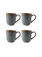 Dutch Rose Grey Sapphire Set of 4 Mini Mugs 26cl - Image 4 of 5