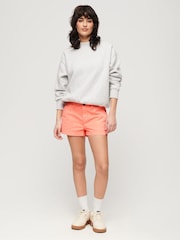 Superdry Red Chino Hot Shorts - Image 1 of 7