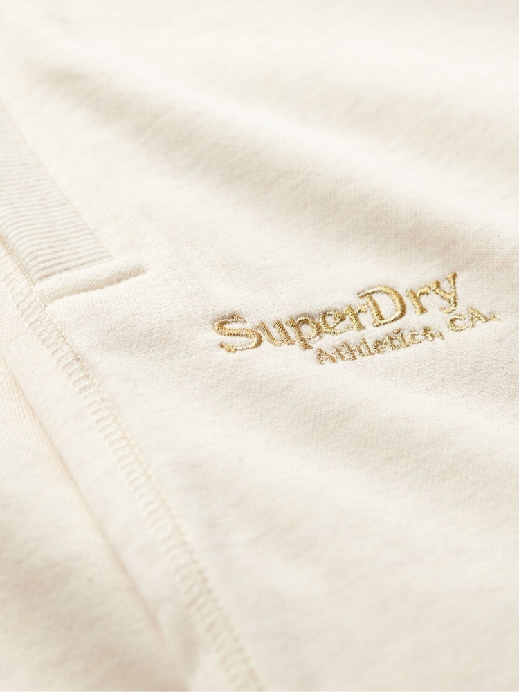 Crema - Pantalones de chándal básicos con logo de Superdry - Imagen 7 de 7 Crema - Pantalones de chándal básicos con logo de Superdry - Imagen 7 de 7