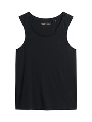 Schwarz - Superdry Tanktop mit U-Ausschnitt - Bild 5 von 7