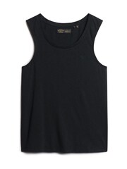 Schwarz - Superdry Tanktop mit U-Ausschnitt - Bild 6 von 7