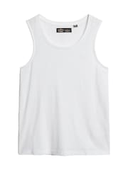 Weiß - Superdry Tanktop mit U-Ausschnitt - Bild 4 von 5