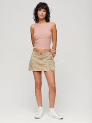 Superdry Pink Ruched Tank Top - Image 2 of 6
